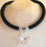 AB Crystal Star Necklace